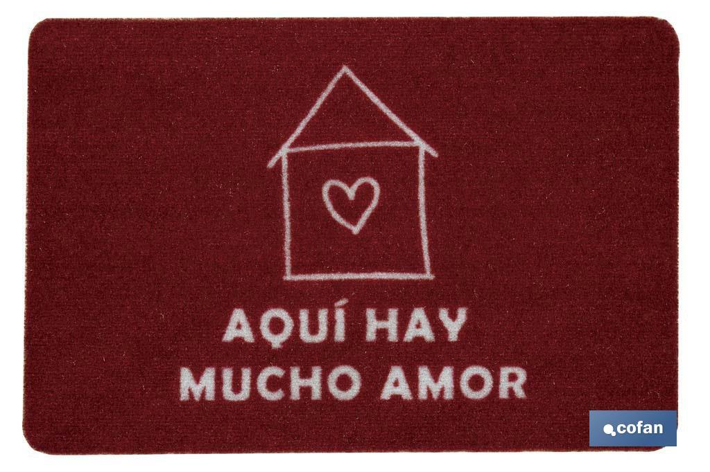 FELPUDO ESTAMPADO DIGITAL HOGAR 40x60 (PACK: 1 UDS)