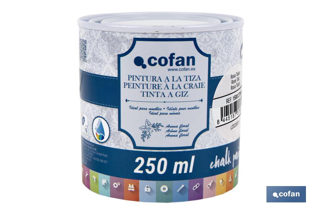 PINTURA A LA TIZA, CHALK PAINT, ROSA TALCO 250 ML (PACK: 1 UDS)