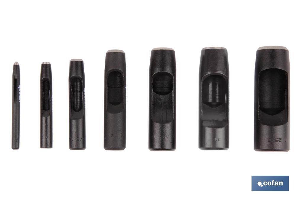 SACABOCADOS MATERIALES LIGEROS 2 MM