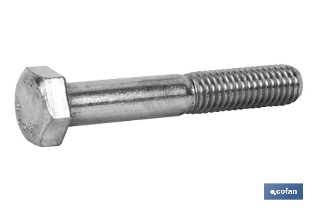 DIN-931 C-8.8 M-22 X 70 Z