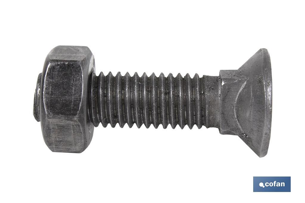 DIN-608/934  C-6.8  M-09X40 PULIDO (PACK: 100 UDS)