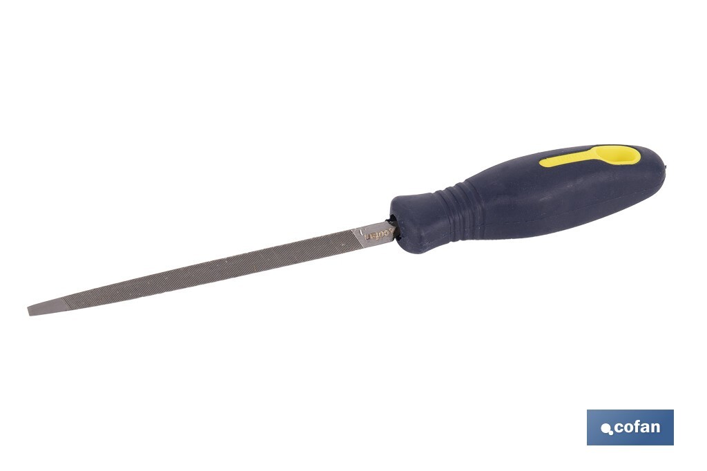 LIMA TRIANGULAR DELGADA 100mm EXTRAFINA