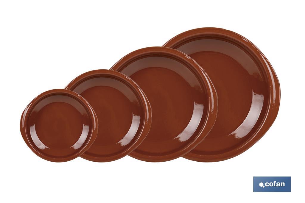 CAZUELA DE BARRO REFRACTARIO 16cm MODELO AZAFRAN