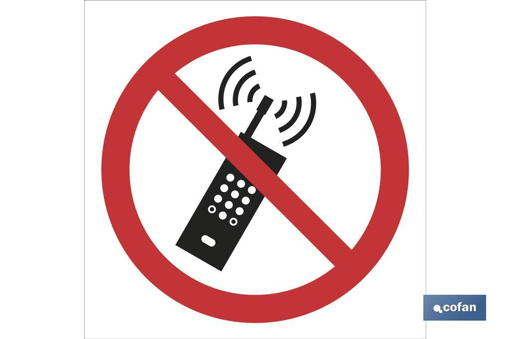 SEÑAL ADHESIVA 210X210MM