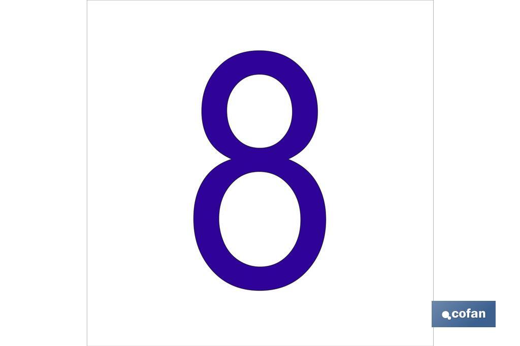 SEÑAL GLASSPACK ADHESIVA 62X62MM. (PACK: 1 UDS)