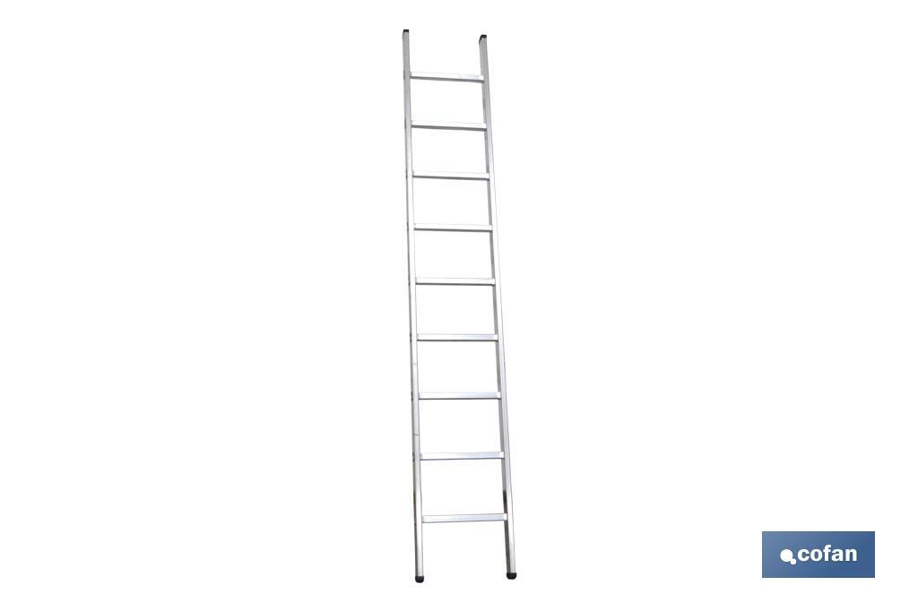 ESCALERA ALUMINIO 9 PELDAÑOS 2,50 M (PACK: 1 UDS)