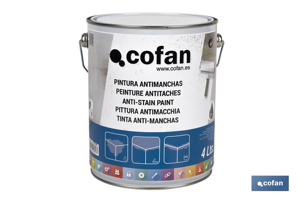 PINTURA ANTIMANCHAS AL DISOLVENTE 4 L (PACK: 1 UDS)