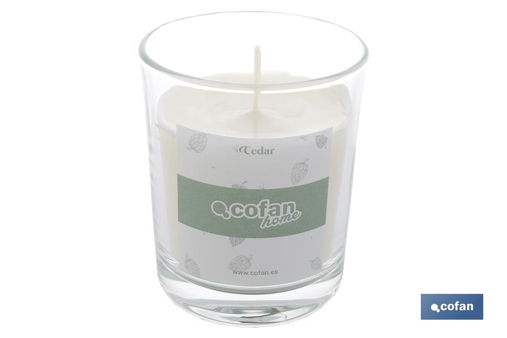 VELA AROMATICA DE CERA VEGETAL CEDAR 125 Gventa unitaria (PACK: 1 UDS)